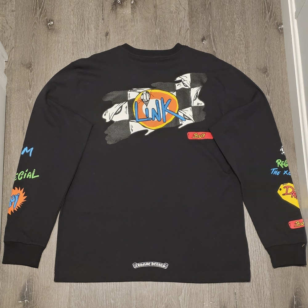 Chrome Hearts Black Graphic Tee